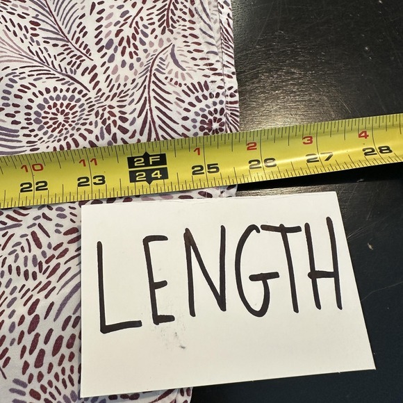 Foxcroft for Appleseed's Shirt Womens 14 Burgundy Wrinkle Free Long Sleeve Top - Picture 9 of 9